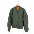 アルファインダストリーズ ALPHA INDUSTRIES MA-1 フライトジャケット メンズ import:M