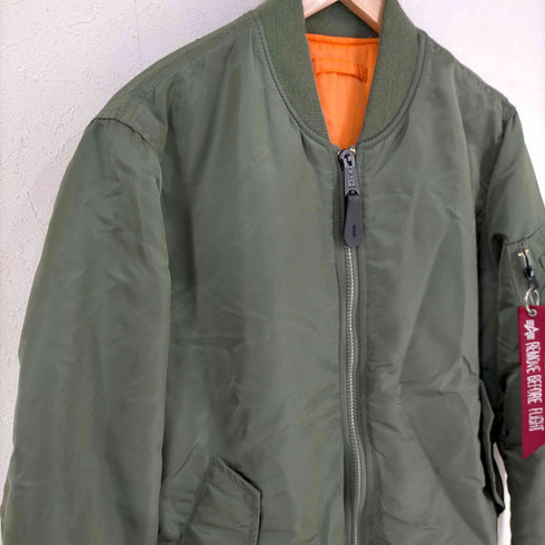 アルファインダストリーズ ALPHA INDUSTRIES MA-1 フライトジャケット メンズ import:M