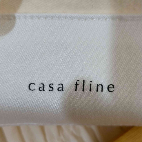 カーサフライン CASA FLINE ボリュームスリーブシャーリングドレス レディース FREE