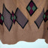 ROYAL SELECT DEER CREEK フロント刺繍アーガイルニット メンズ JPN:L