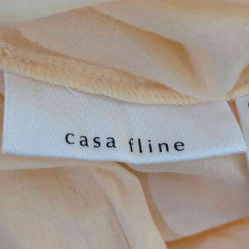 カーサフライン CASA FLINE アンティークレースピンタックドレス レディース FREE