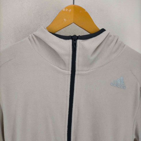 アディダス adidas パイル地ジップアップパーカー メンズ JPN:M