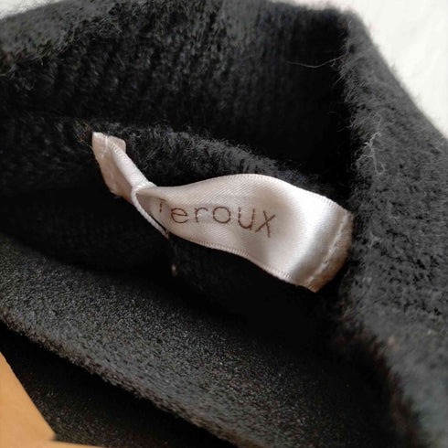 フェルゥ Feroux S/S タートルネックニット レディース FREE