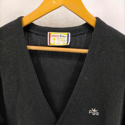 70~80S RYDER FASHION PGAツアー ウールアクリルカーディガン メンズ JPN:M