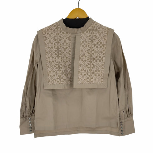 PRIVEVE THE SQUARE LACE COLLAR BLOUSE レディース FREE