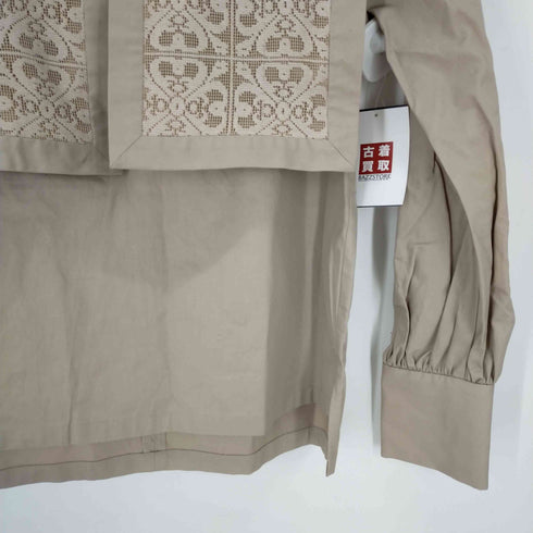 PRIVEVE THE SQUARE LACE COLLAR BLOUSE レディース FREE