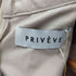 PRIVEVE THE SQUARE LACE COLLAR BLOUSE レディース FREE