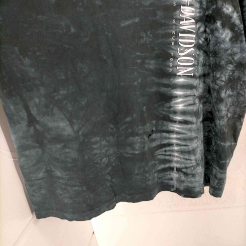 ハーレーダヴィットソン HARLEY DAVIDSON 90S SNAKE タイダイ染 半袖Tシャツ メンズ