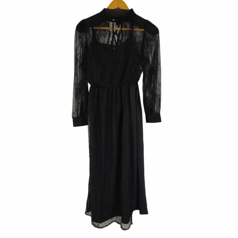 PRIVEVE THE FLOWER LACE OCCASION DRESS レディース FREE