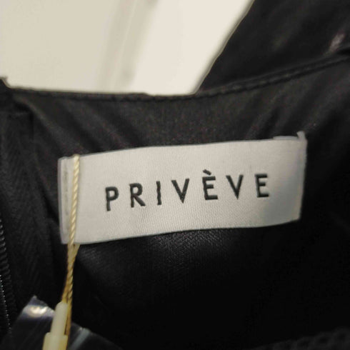 PRIVEVE THE FLOWER LACE OCCASION DRESS レディース FREE