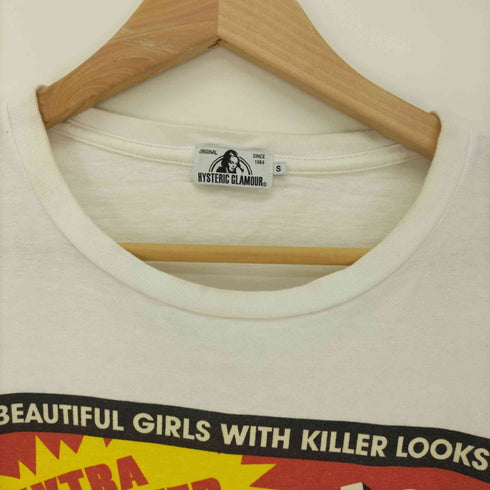 ヒステリックグラマー HYSTERIC GLAMOUR YOUNG AND HUNGRY Tシャツ メンズ JPN:S