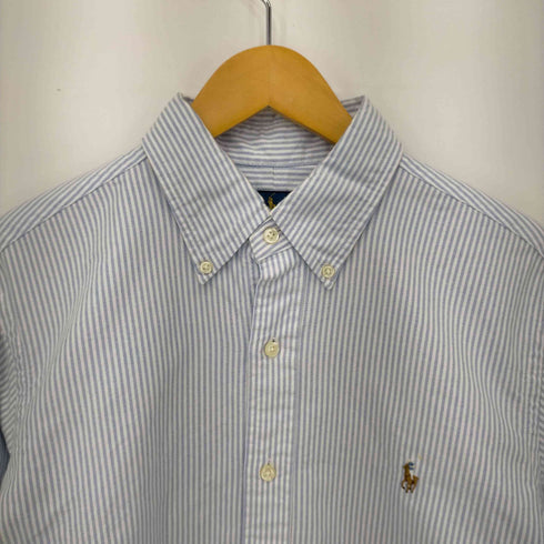 ラルフローレン RALPH LAUREN CLASSIC FIT ポニー刺繍 BD ストライプ L/Sシャツ メンズ JPN:M