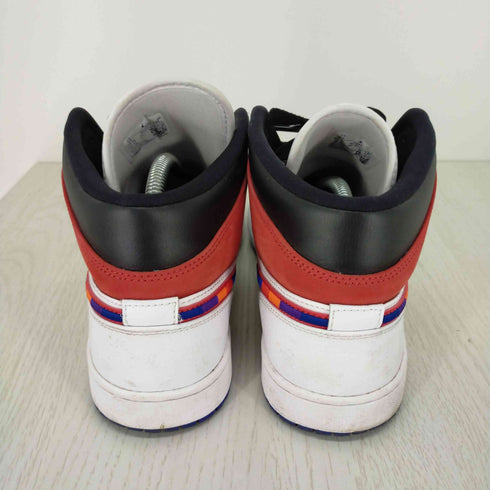 ジョーダンブランド JORDAN BRAND NIKE AIR JORDAN 1 MID WHITE/BLUE/RED メンズ JPN:28