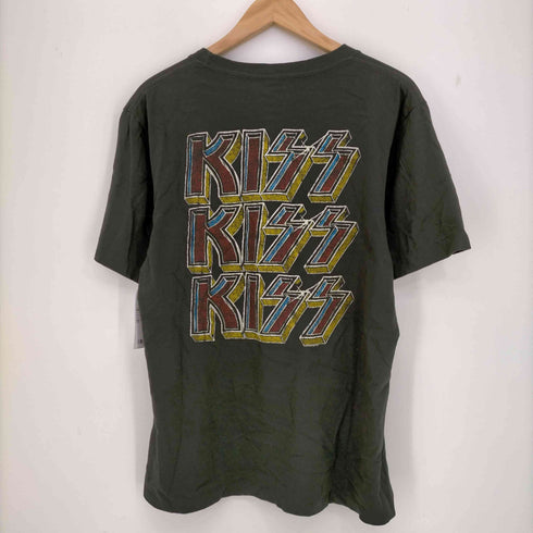 シングルステッチ 両面プリントバンドTシャツ メンズ import:L