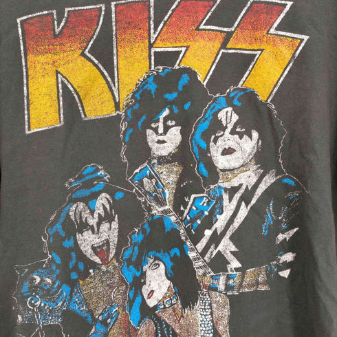 シングルステッチ 両面プリントバンドTシャツ メンズ import:L