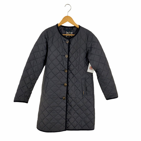 ラベンハム LAVENHAM キルティング ノーカラーコート レディース 38