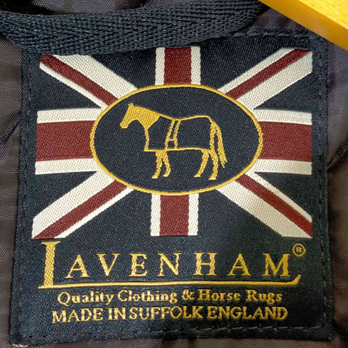ラベンハム LAVENHAM キルティング ノーカラーコート レディース 38