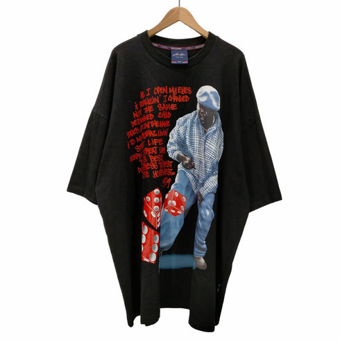 ACUSA B系 ラッパー メッセージプリント Tシャツ メンズ 5XL