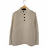 バナナリパブリック BANANA REPUBLIC 22AW ウールナイロンハーフボタンニット メンズ import:XL