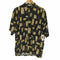 ピエールカルダン pierre cardin 総柄 レーヨン S/S シャツ メンズ import:L