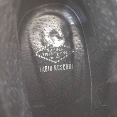 ファビオルスコーニ FABIO RUSCONI サイドジップ ショートブーツ レディース JPN:37