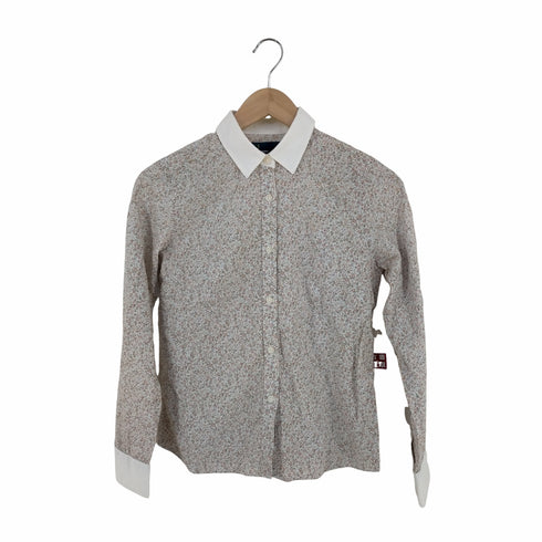 フレッドペリー FRED PERRY フラワープリントシャツ レディース JPN:S