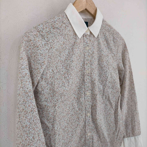 フレッドペリー FRED PERRY フラワープリントシャツ レディース JPN:S