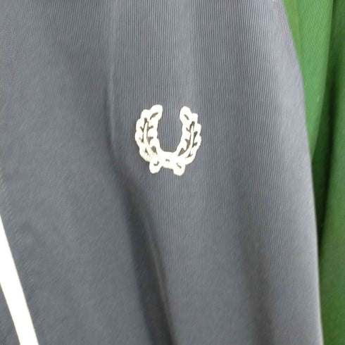 フレッドペリー FRED PERRY Bomber Track JKT バイカラー フロントロゴ トラックジャケット メンズ JPN:L