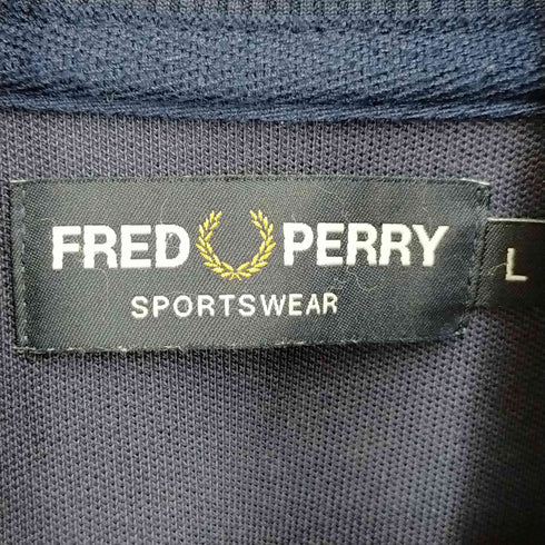 フレッドペリー FRED PERRY Bomber Track JKT バイカラー フロントロゴ トラックジャケット メンズ JPN:L
