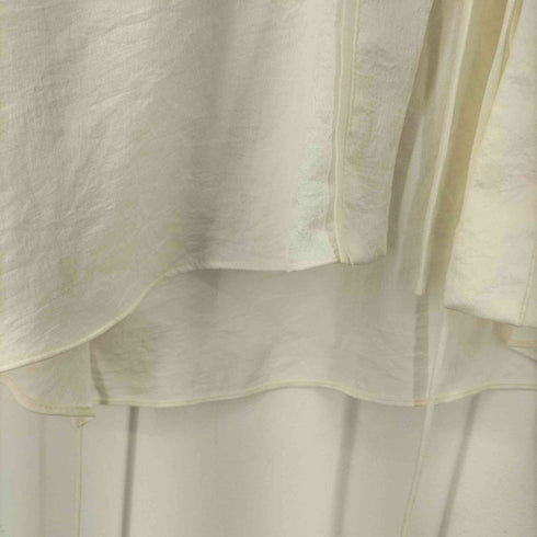 ザラ ZARA WRAP BLOUSE WITH BOW レディース US L
