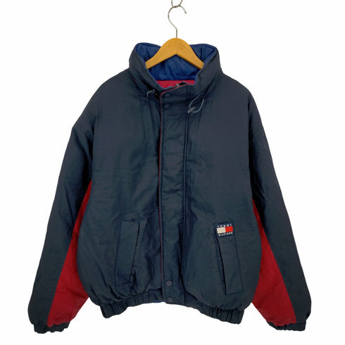 トミーヒルフィガー TOMMY HILFIGER 90S リバーシブル ダウンジャケット メンズ JPN:L