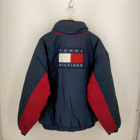 トミーヒルフィガー TOMMY HILFIGER 90S リバーシブル ダウンジャケット メンズ JPN:L