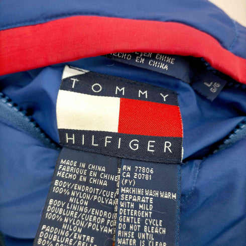 トミーヒルフィガー TOMMY HILFIGER 90S リバーシブル ダウンジャケット メンズ JPN:L