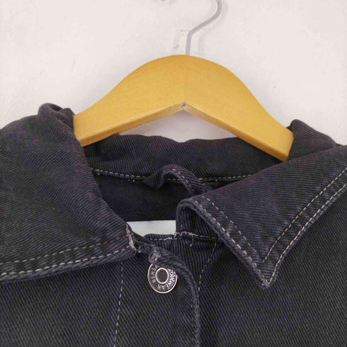ベルシュカ BERSHKA クロップド デニムジャケット レディース US L