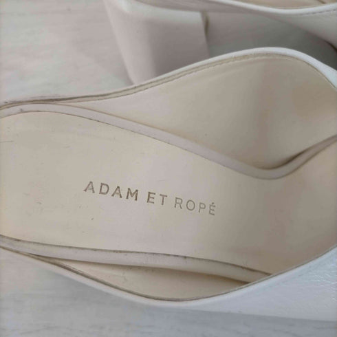 アダムエロペ Adam et Rope ワイドスクエアミュール レディース JPN:24.5
