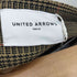 ユナイテッドアローズ UNITED ARROWS ウール混 チェック柄 ロング タイト スカート レディース JPN:36