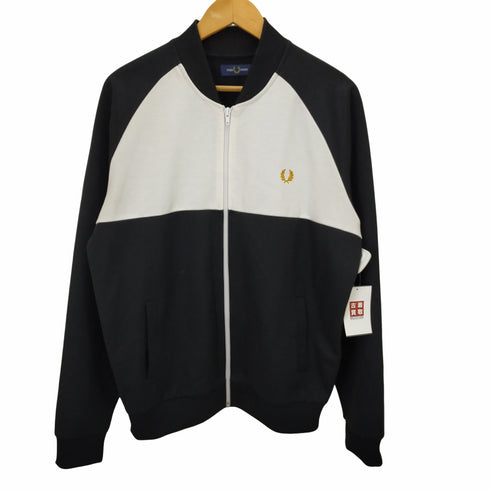 フレッドペリー FRED PERRY フロントロゴ トラックジャケット メンズ import:L
