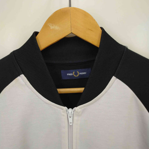 フレッドペリー FRED PERRY フロントロゴ トラックジャケット メンズ import:L