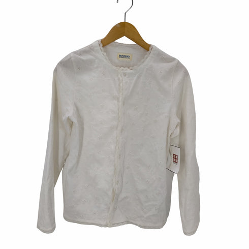 ビームスボーイ BEAMS BOY カットワーク レース カーディガン レディース