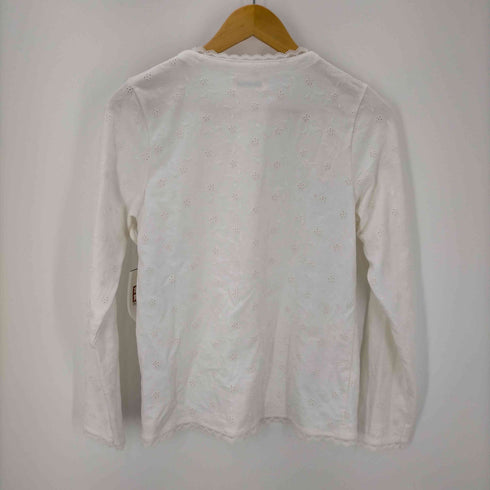 ビームスボーイ BEAMS BOY カットワーク レース カーディガン レディース