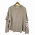 トゥデイフル TODAYFUL Layered Cotton Sweat レイヤードコットンスウェット レディース FREE