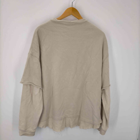 トゥデイフル TODAYFUL Layered Cotton Sweat レイヤードコットンスウェット レディース FREE