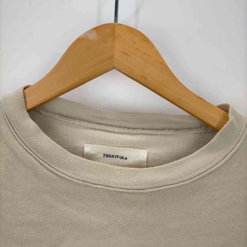 トゥデイフル TODAYFUL Layered Cotton Sweat レイヤードコットンスウェット レディース FREE