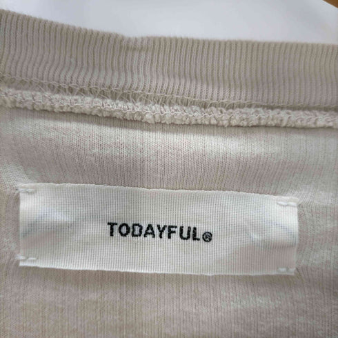 トゥデイフル TODAYFUL Layered Cotton Sweat レイヤードコットンスウェット レディース FREE