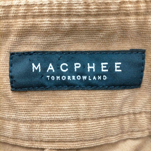 マカフィー MACPHEE フェイクスウェード ロングスカート レディース JPN:34