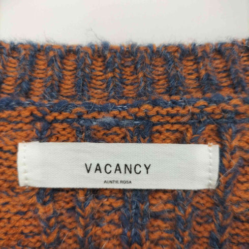 ヴァカンシー VACANCY ニット 配色サイドホールケーブルニット レディース FREE
