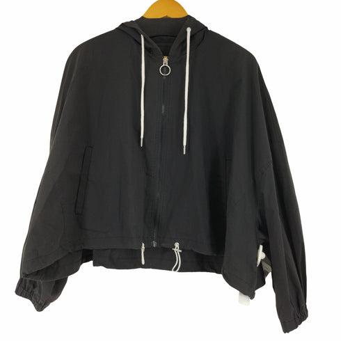 ザラ ZARA バックプリントジップパーカー レディース S-M