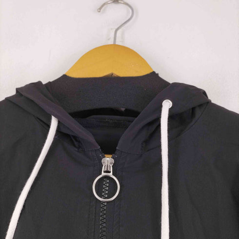 ザラ ZARA バックプリントジップパーカー レディース S-M