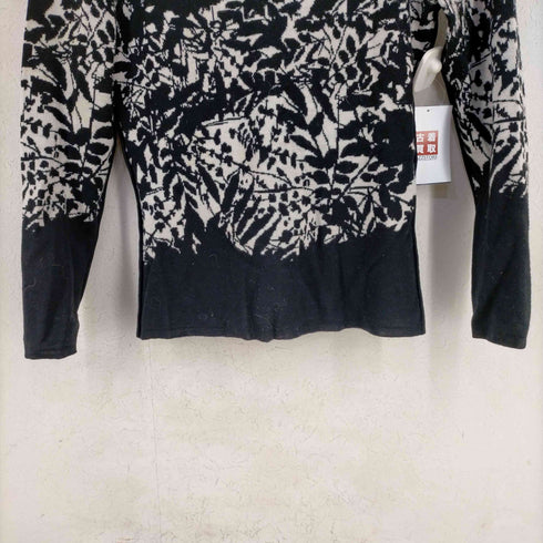 ダイアンフォンファステンバーグ DIANE VON FURSTENBERG ボタニカル柄 ウールニット レディース JPN:S