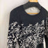 ダイアンフォンファステンバーグ DIANE VON FURSTENBERG ボタニカル柄 ウールニット レディース JPN:S
